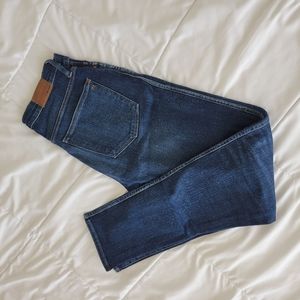 Madewell slim straight jeans 31 tall